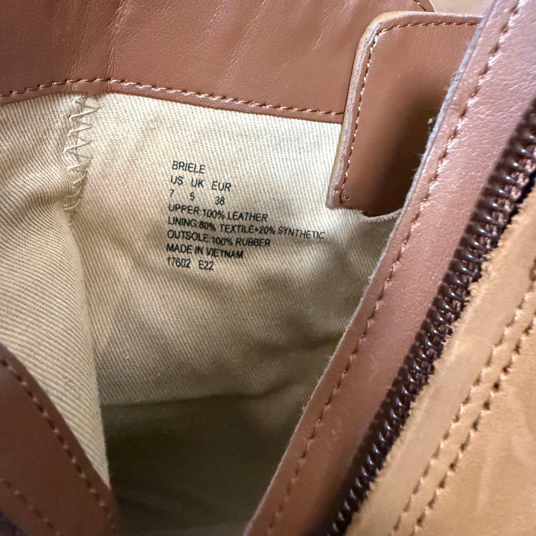 ラルフローレン RALPH LAUREN　ショートブーツ　サイドジップ