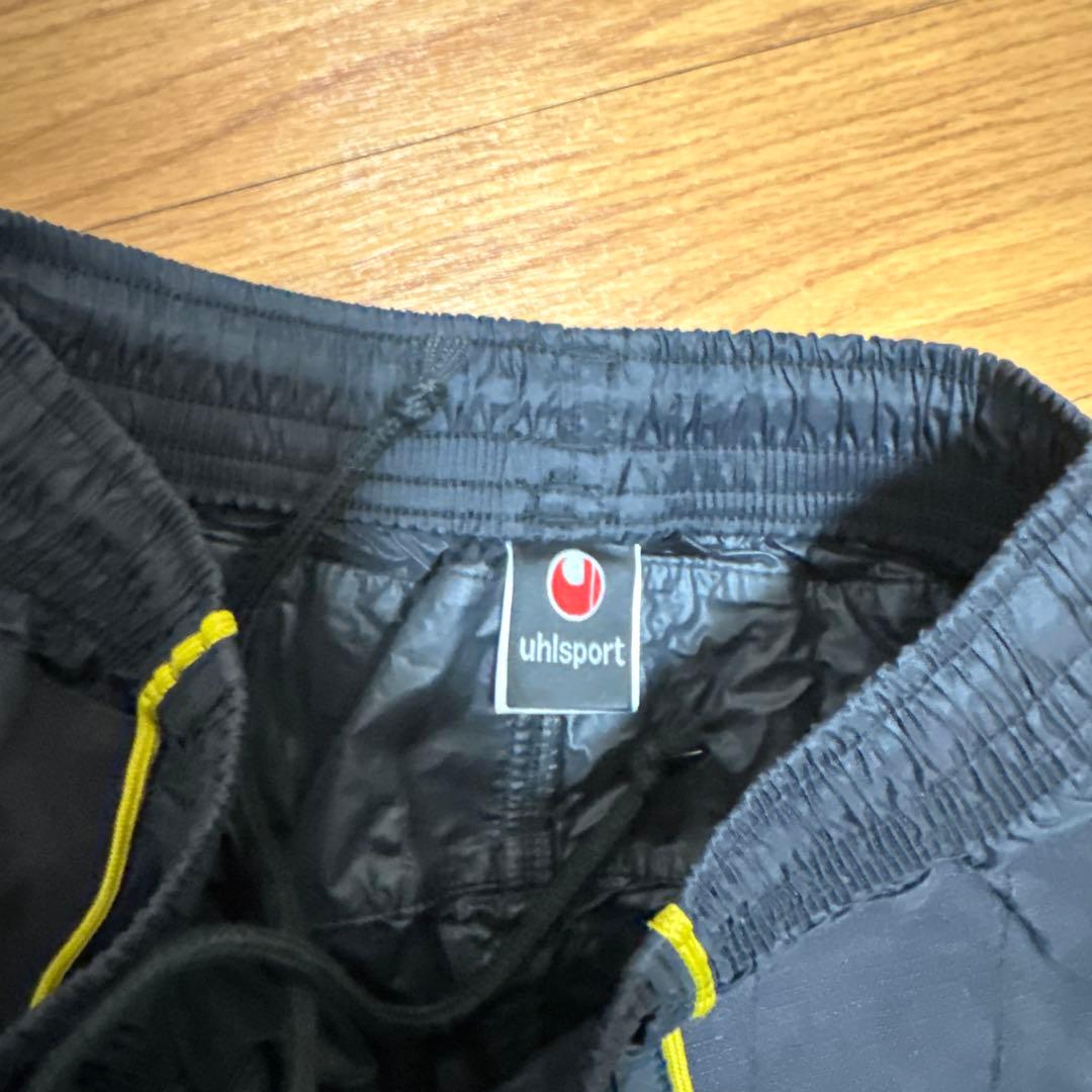 【中古・美品】uhlsport ピステ・ウィンドブレーカー Sサイズ　上下セット