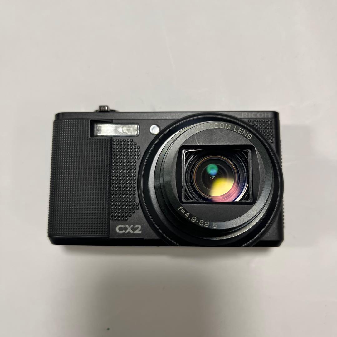 w*〄様 Ricoh CX2 コンパクトデジタルカメラ ブラック
