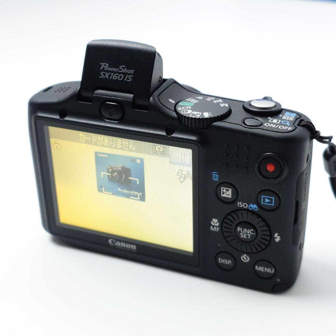 【美品】Canon PowerShot SX160IS ブラック