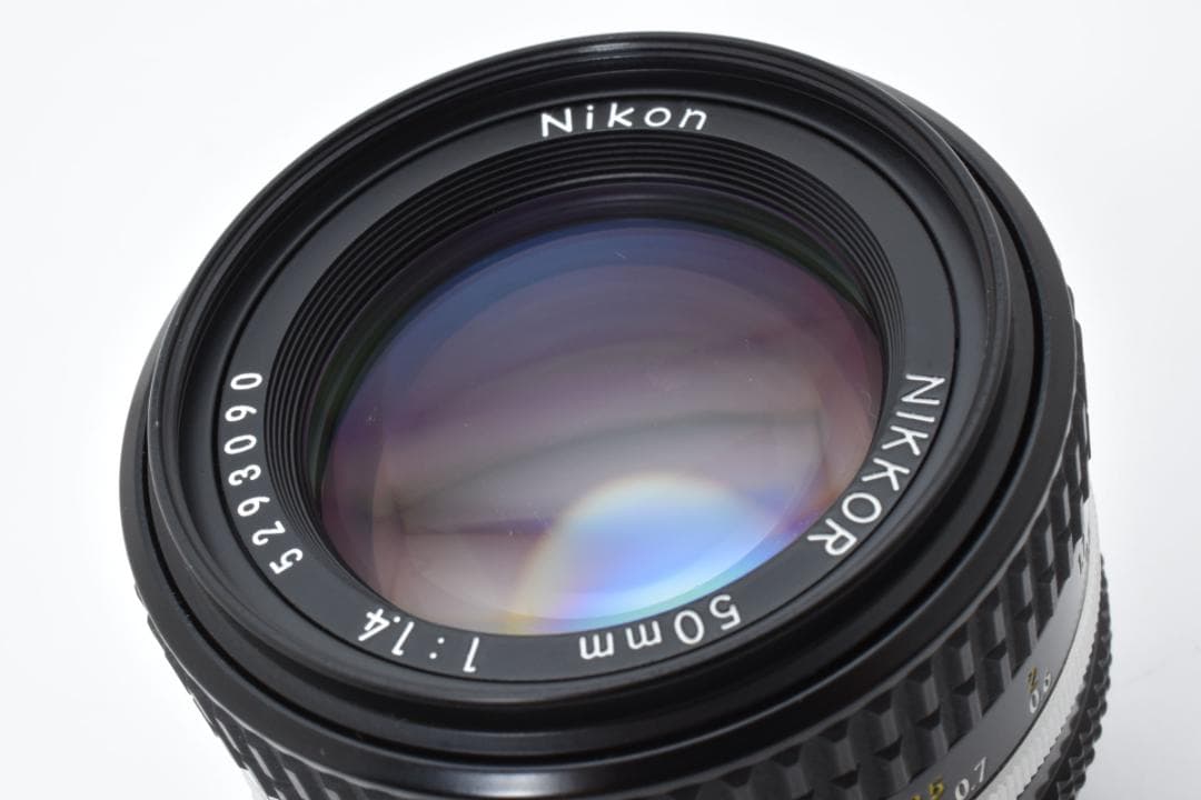 新品級 NIKON AI-S NIKKOR 50mm f1.4 MF N767