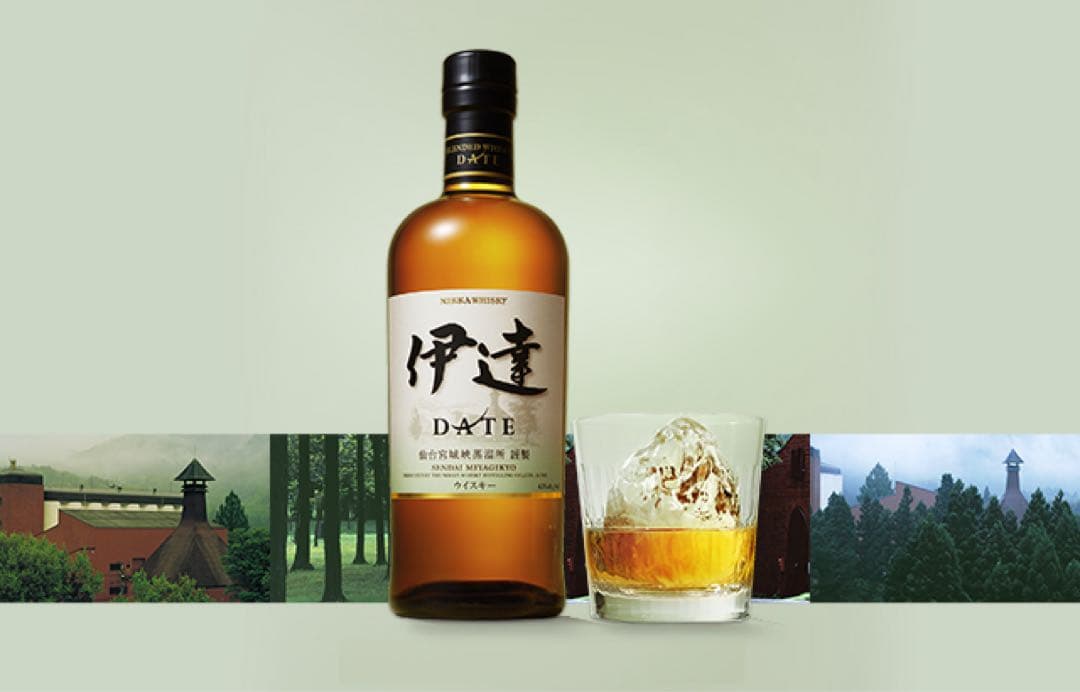 激レア本物　ニッカ　伊達　宮城県限定　ブレンデッドウイスキー　700ml 箱付き