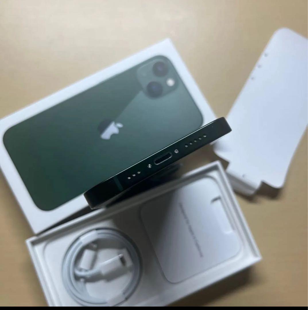 iPhone13 256GB SIMフリー　バッテリー最大容量100% 割れなし