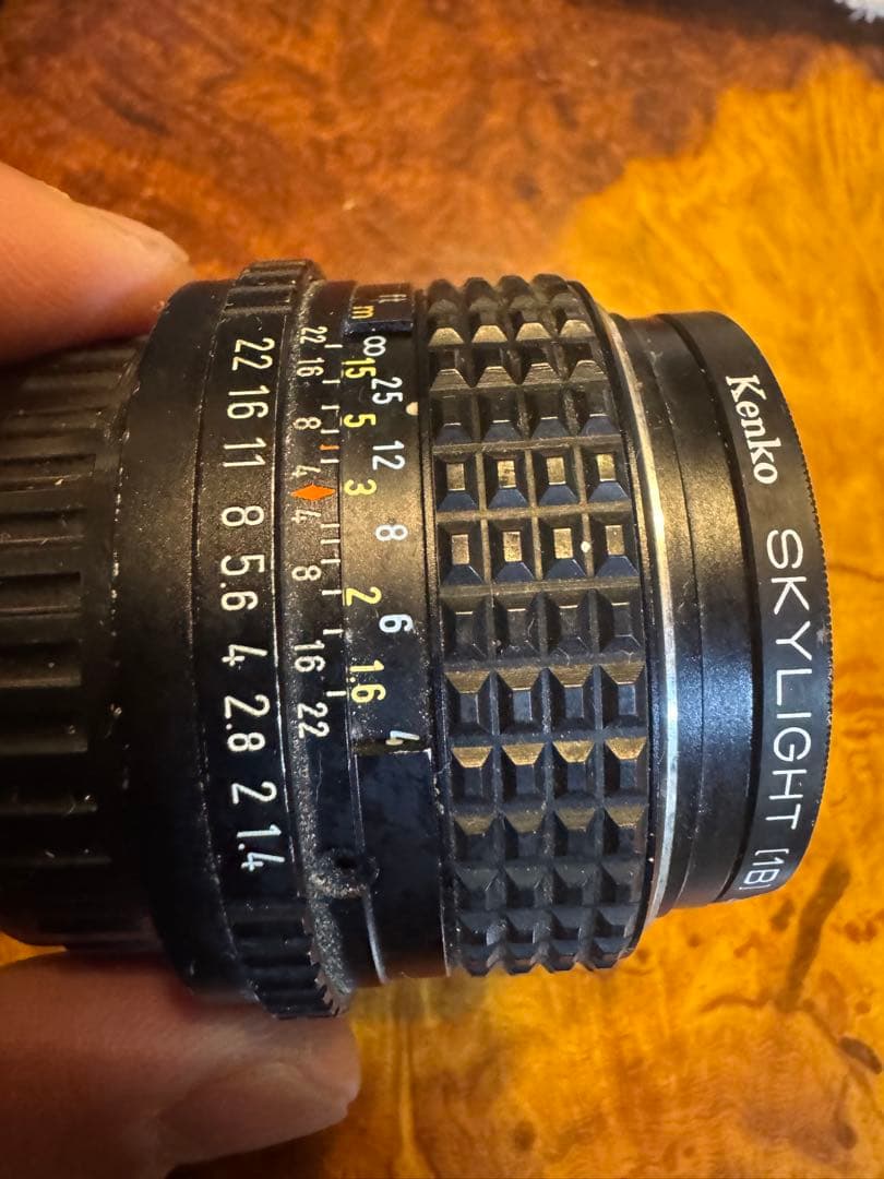 PENTAX ME レンズ２点セット　ジャンクにて