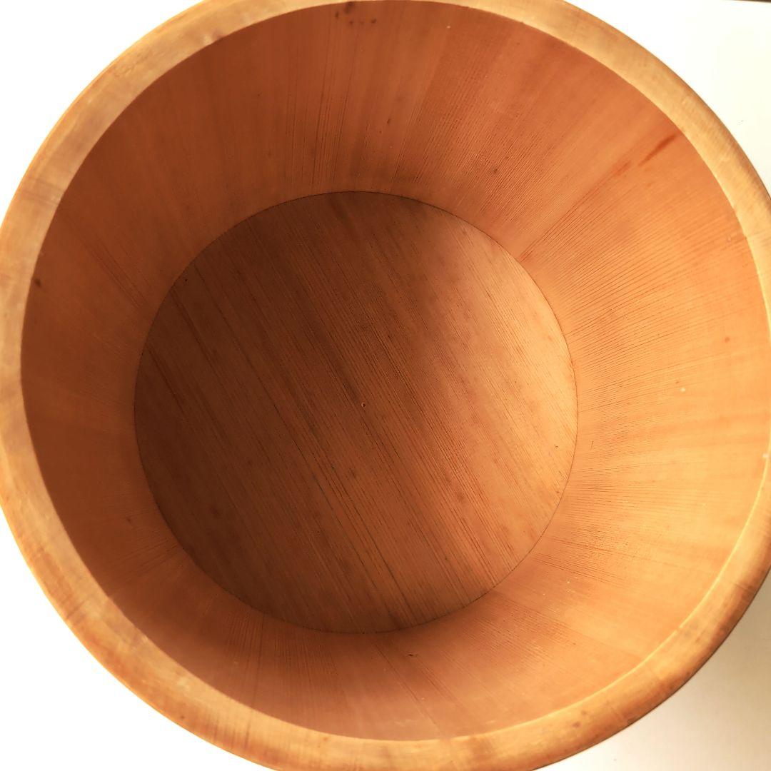 深川・川又　江戸おひつ　八寸約7合　5から6人用　木製 　白ごはんがよりおいしい