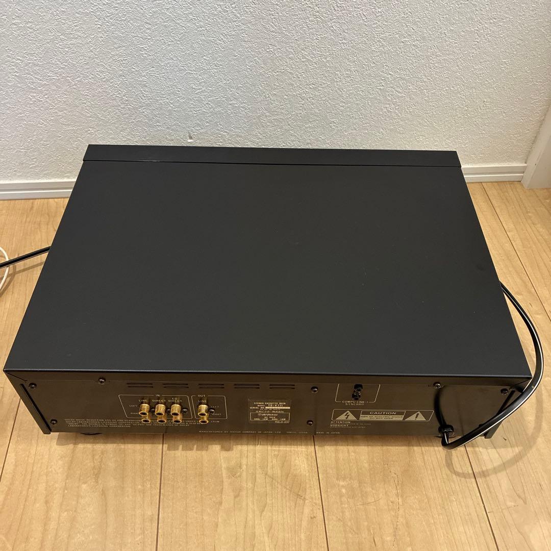 ビクター　ステレオカセットデッキ　TD-V711 3ヘッド　リモコン付属は貴重