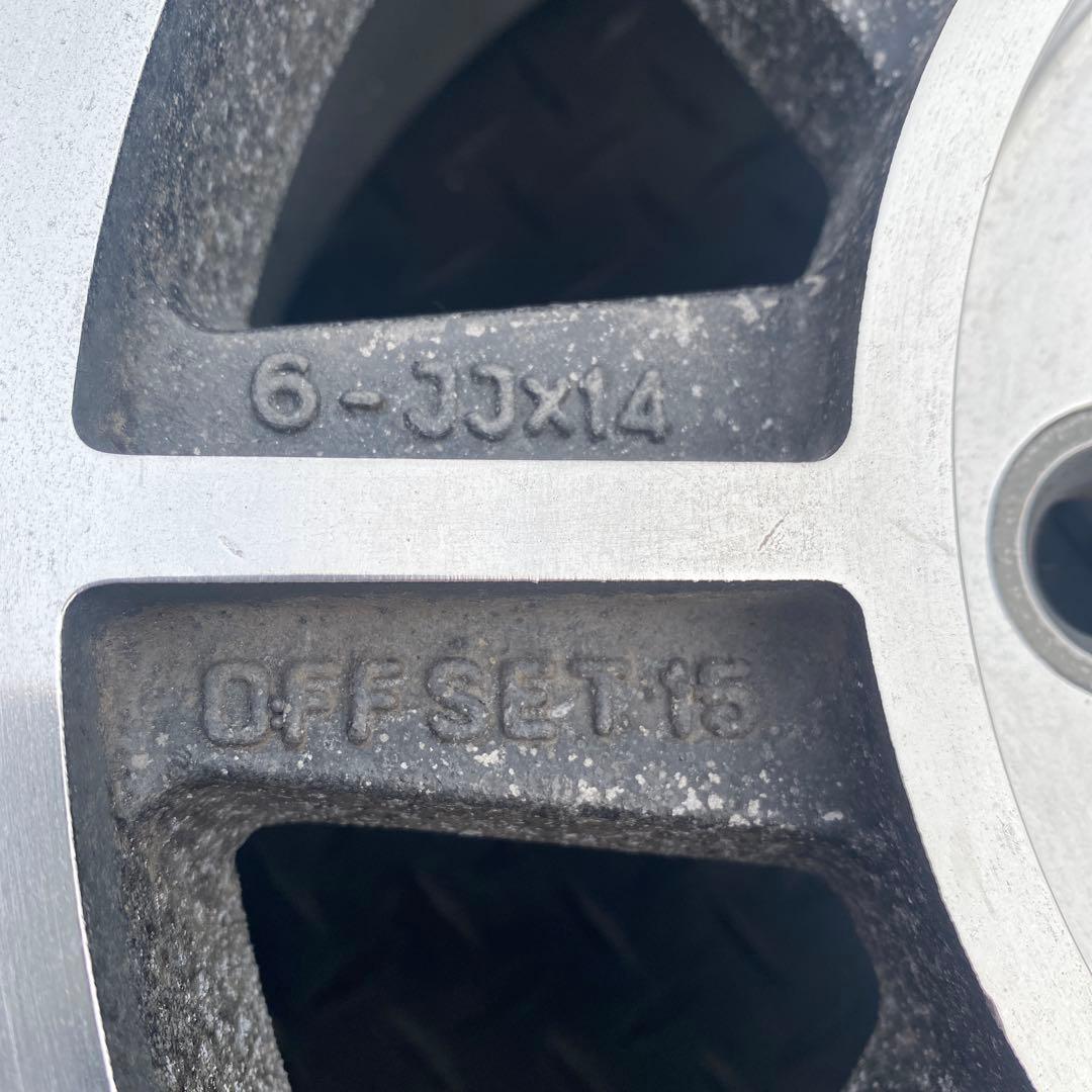 ハヤシレーシング アルミホイール 当時物の深リム