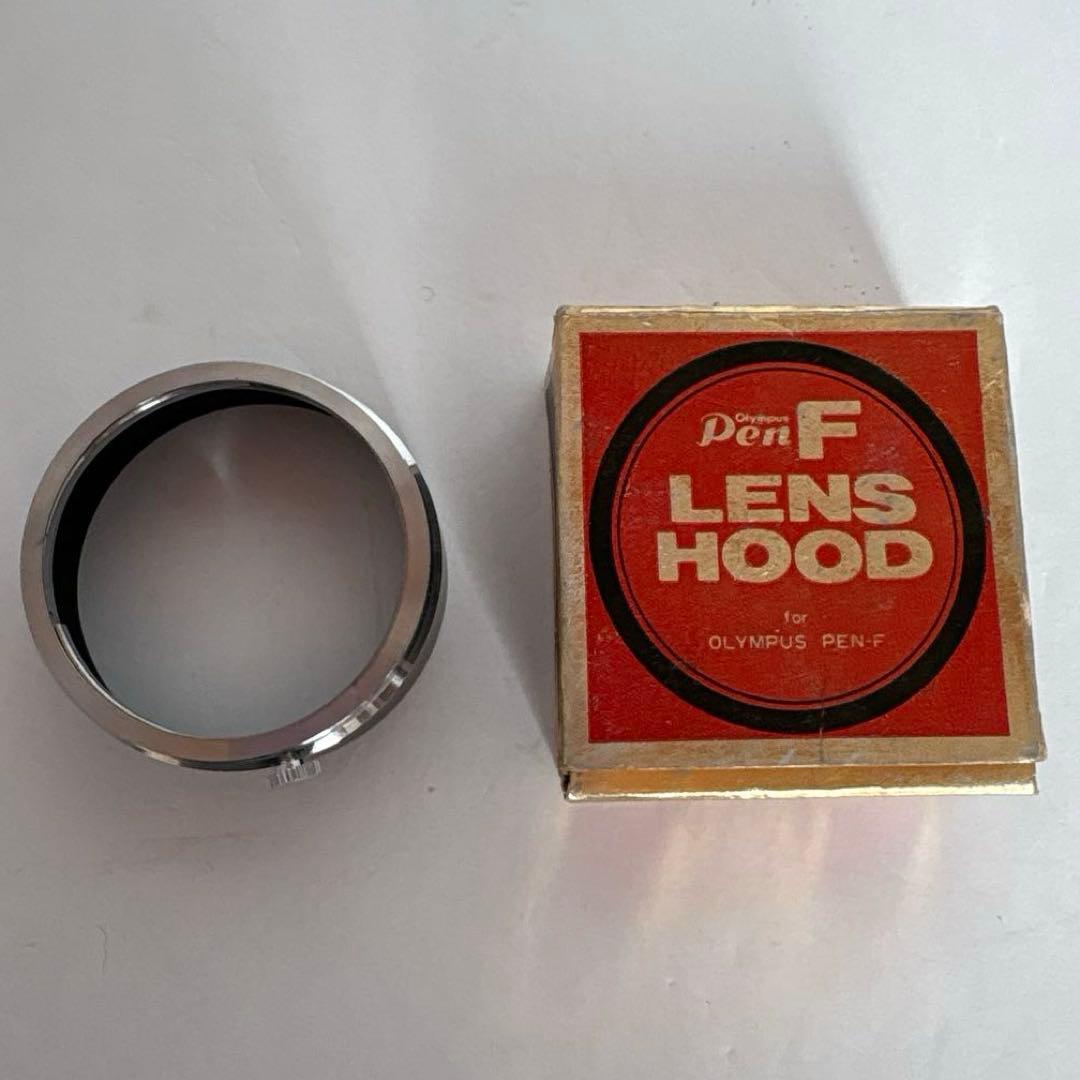 OLYMPUS PEN F 一眼レフカメラ　 レンズフードＳ-45付き