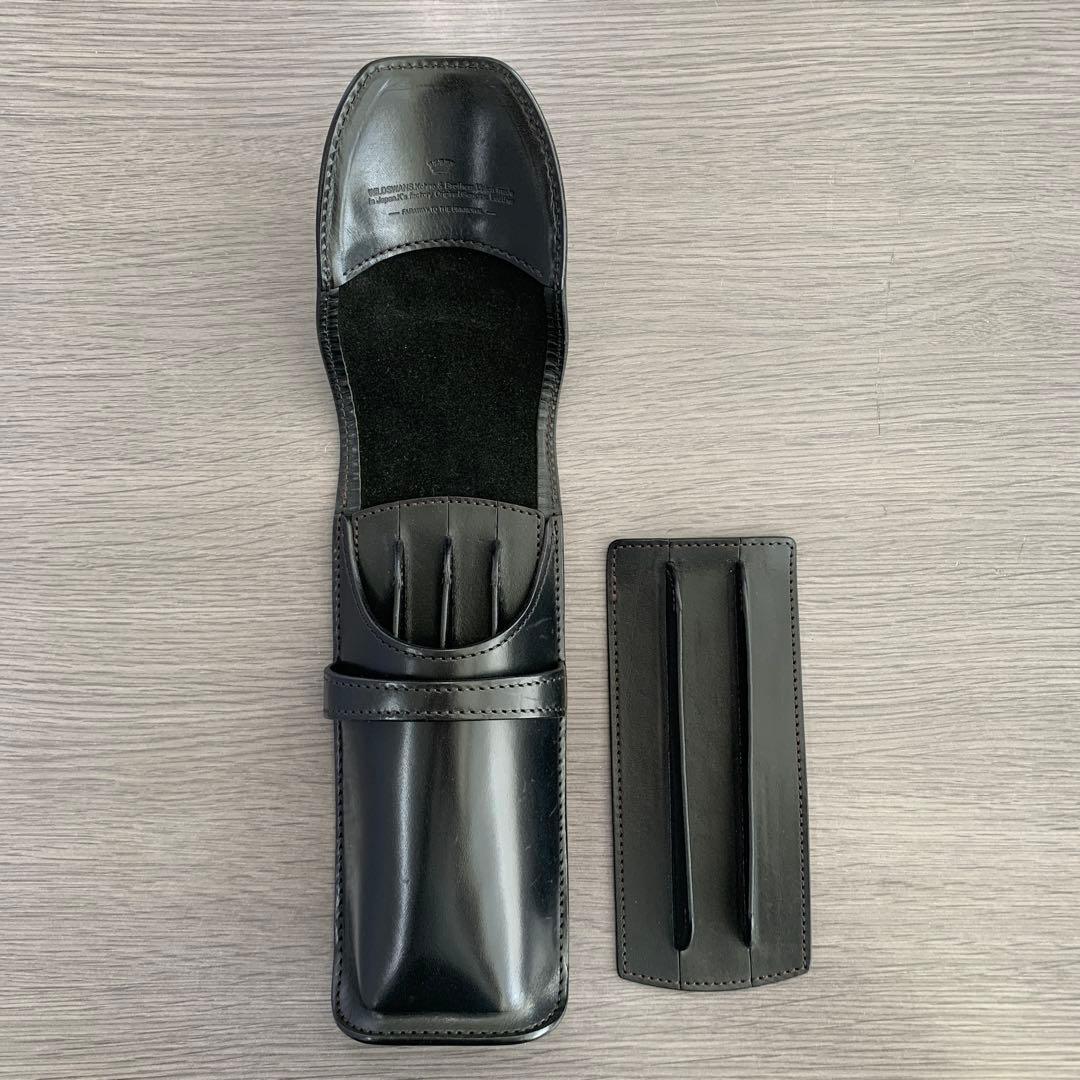 ワイルドスワンズ ペンケース PEEK-A-BOO3 サドルプルアップレザー