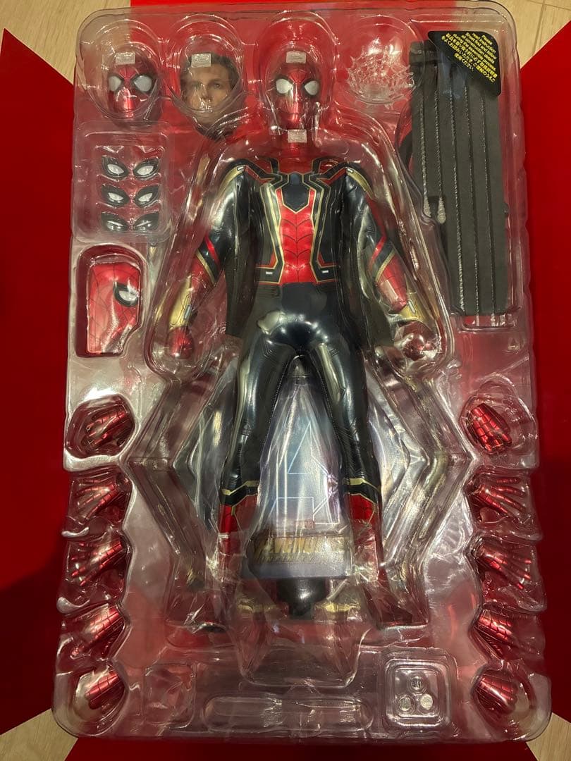 marvel Hot Toys ホットトイズ　アイアンスパイダー