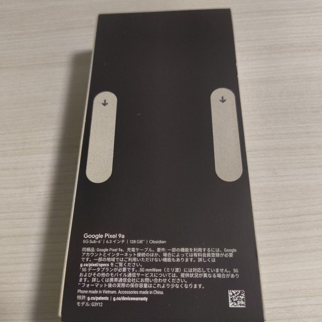 スマートフォン本体 google pixel9a obsidian 128gb