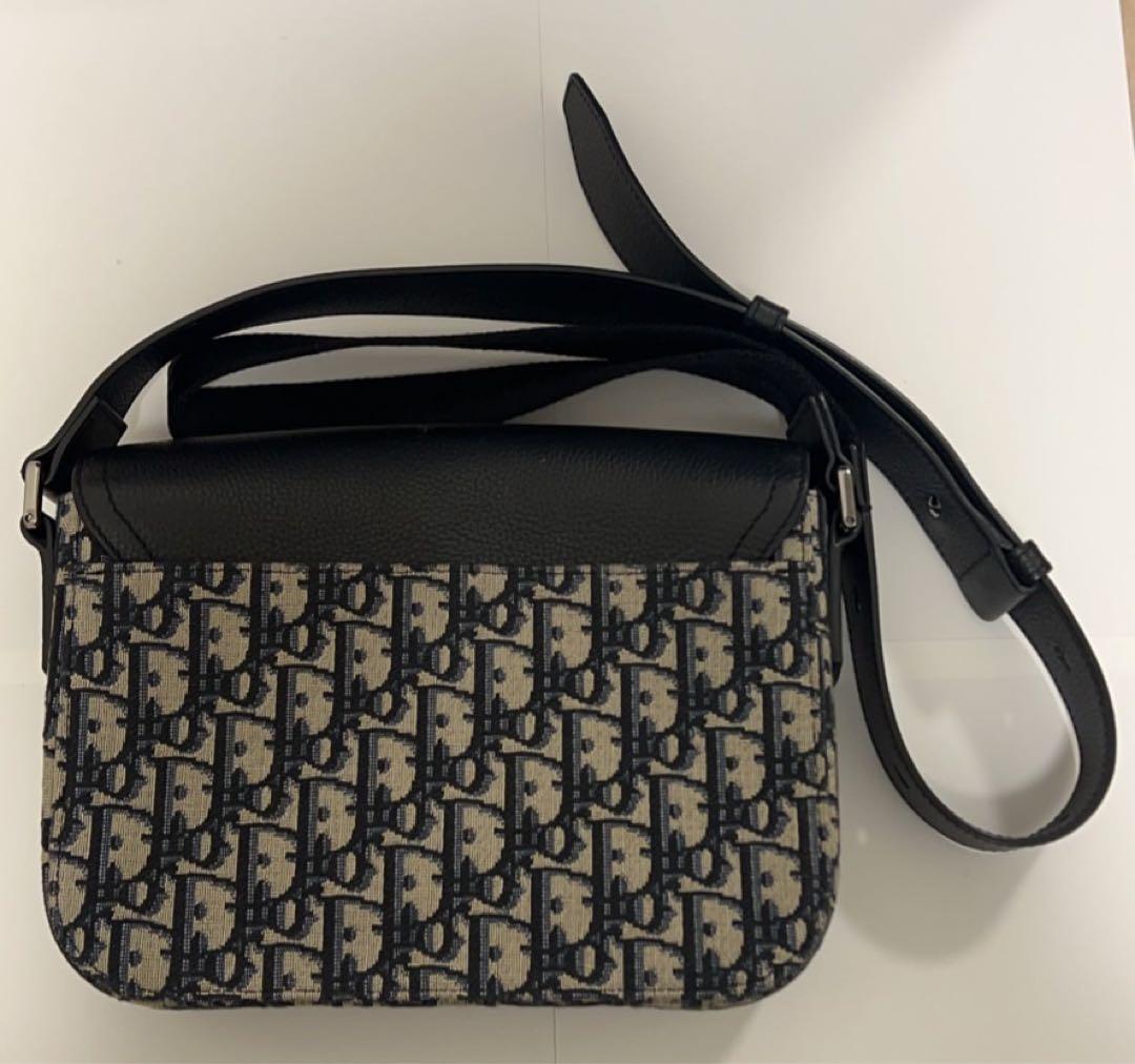 DIOR Saddle フラップ付き メッセンジャー バッグ