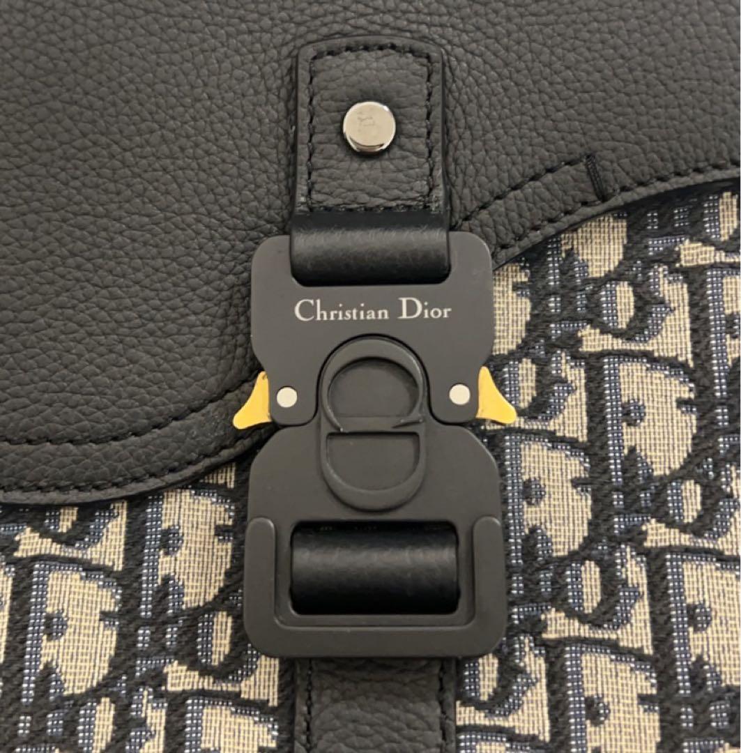 DIOR Saddle フラップ付き メッセンジャー バッグ