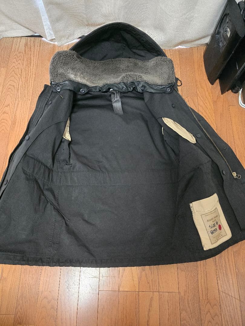 【廃盤】TEN-C STORM PARKA　シャーリングカラーセット 50