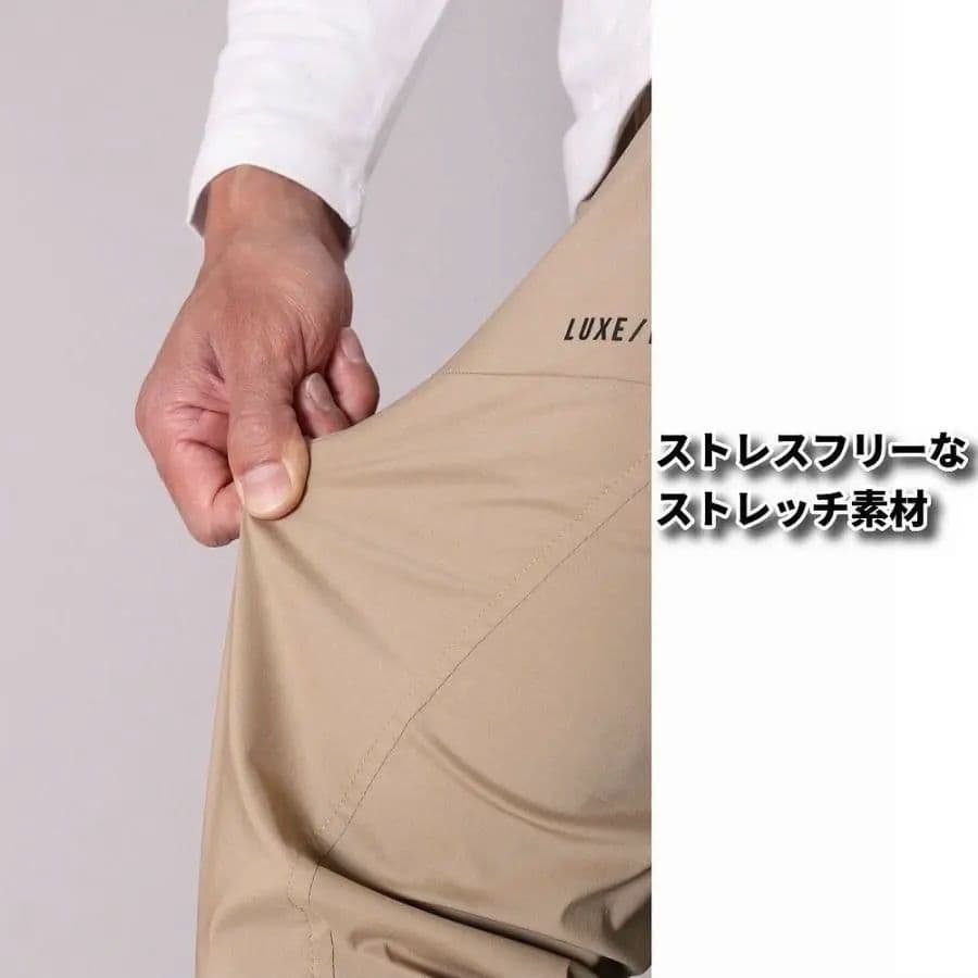 LUXE/R GOLF ストレッチ布帛カーゴパンツ 45940BGM