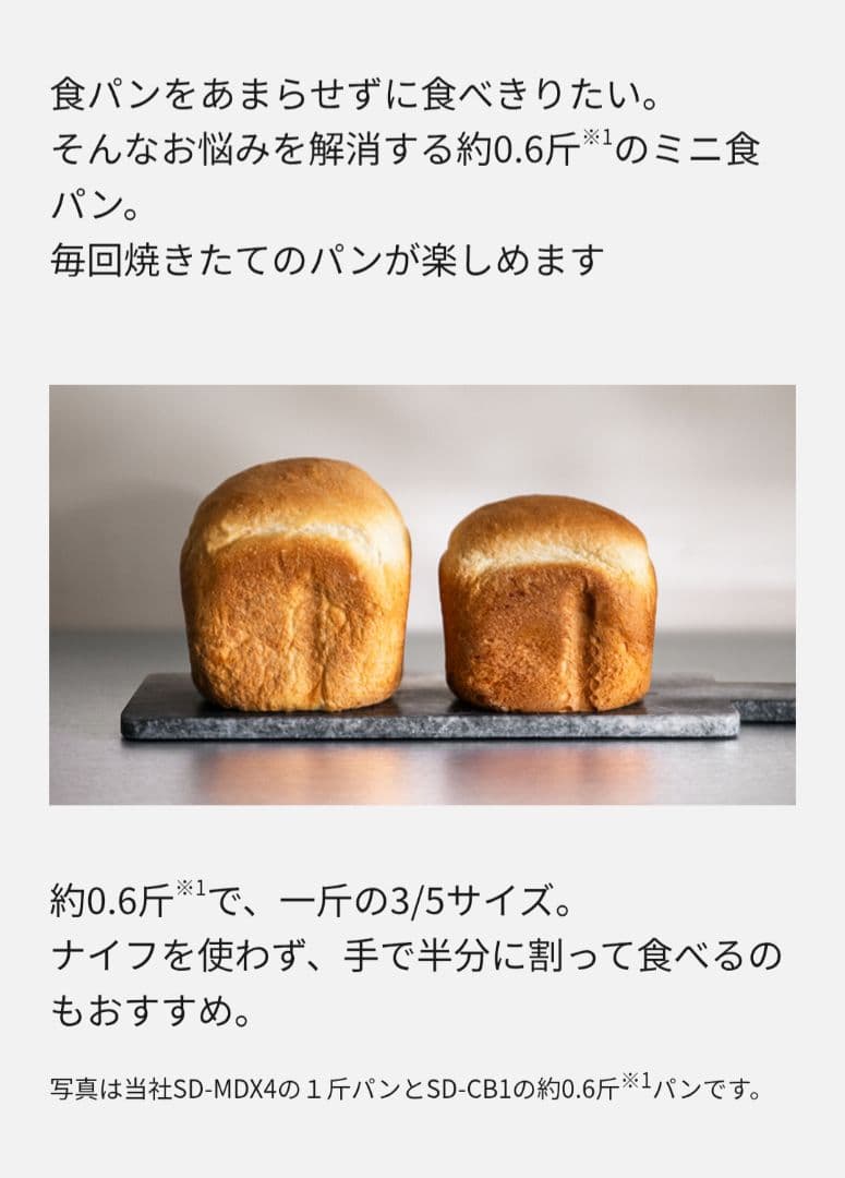 パナソニック　ホームベーカリー sd-cb1