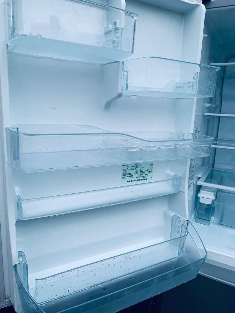 送料設置無料　AQUA ノンフロン冷凍冷蔵庫　AQR-14N