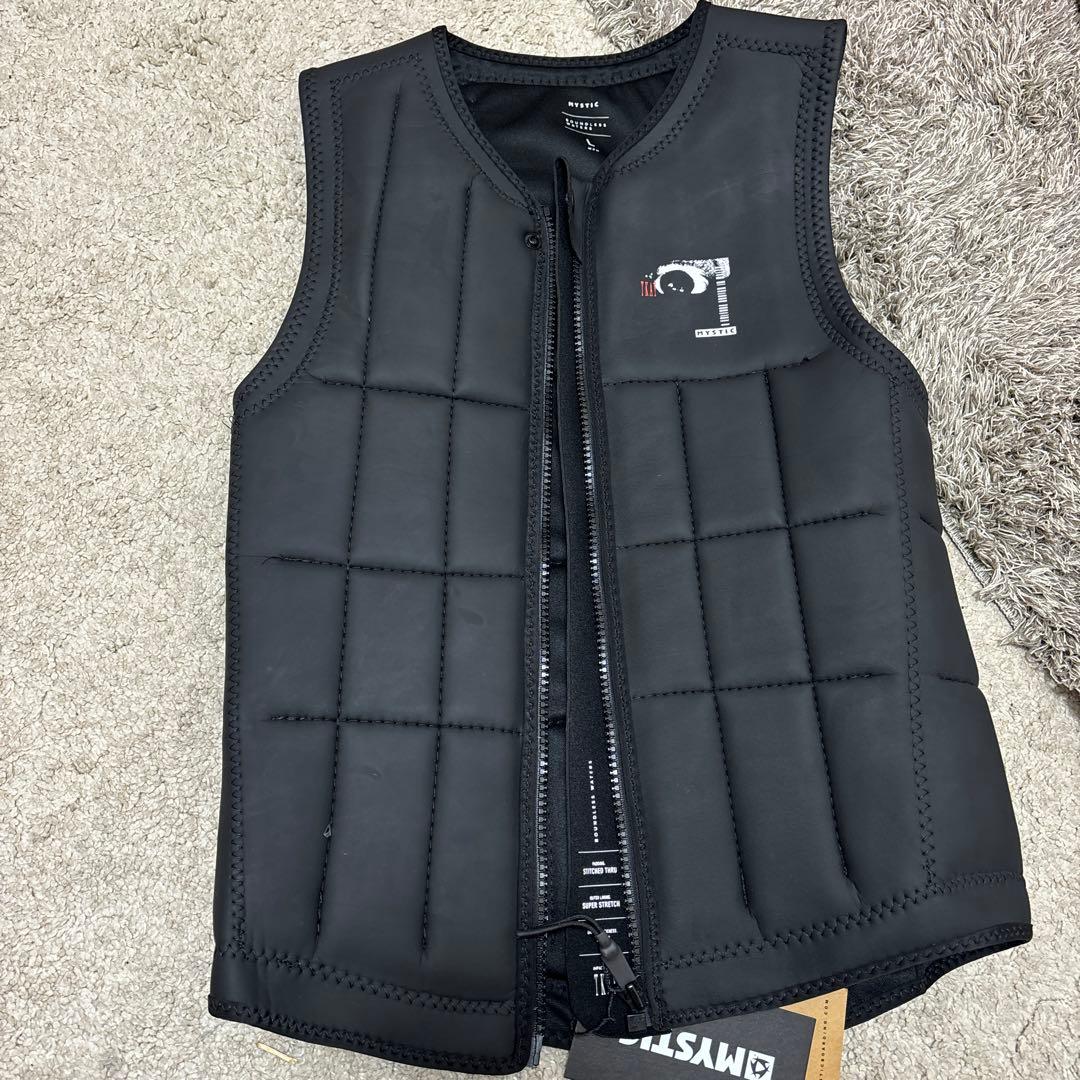 【新品未使用】MYSTIC ブラック ウェットベスト L