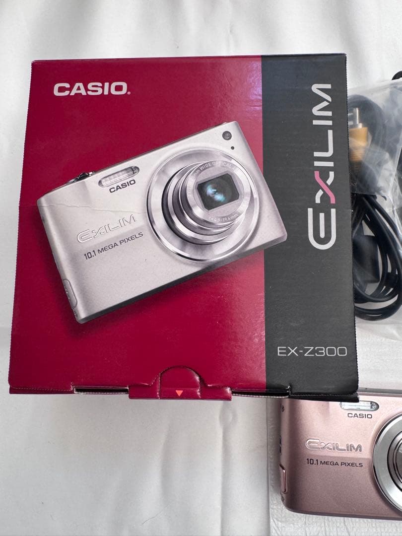 極美品/CASIO EX-Z300 コンパクトデジタルカメラ/ピンク