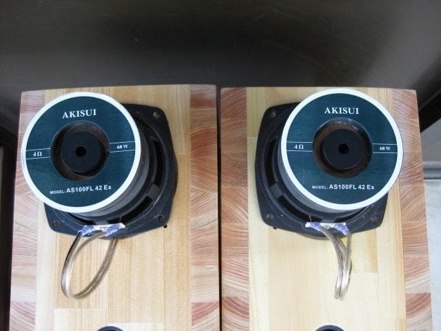 AKISUI　フルレンジスピーカー　自作　ペア