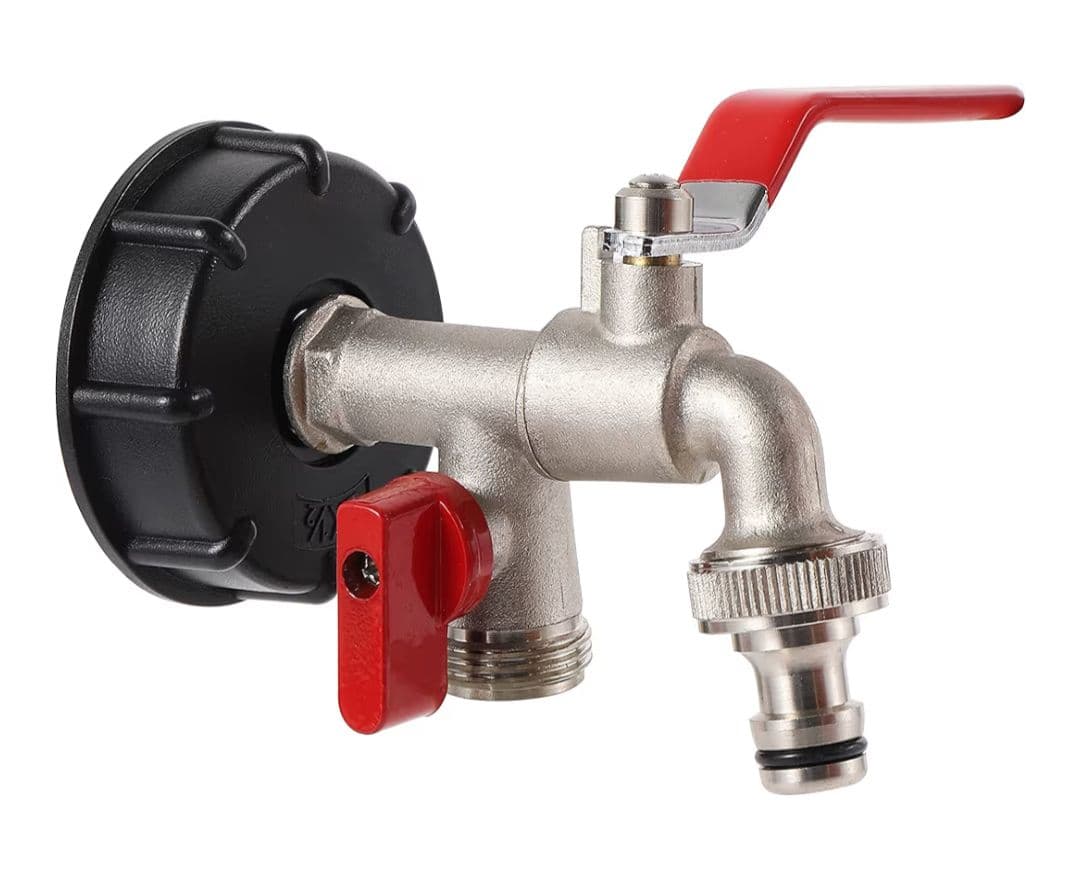 スプレー水接続 IBCタンクアダプタS60x6 1/2 \"ガーデンホース