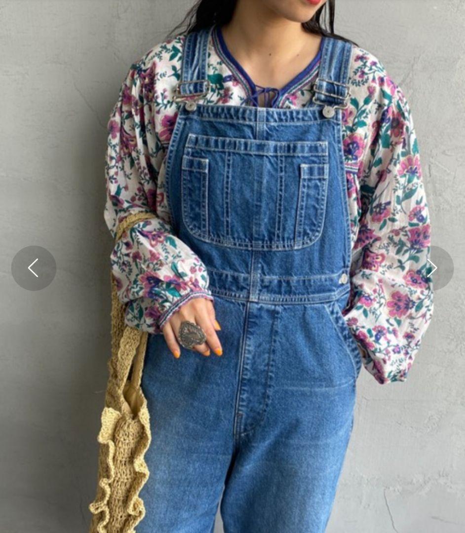 [THE SHINZONE/ザ シンゾーン] フラワー柄 ホーリーブラウス