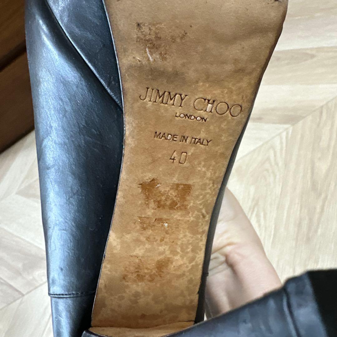 週末値下げ‼️JIMMY CHOO ブラック　ショートブーツ 40