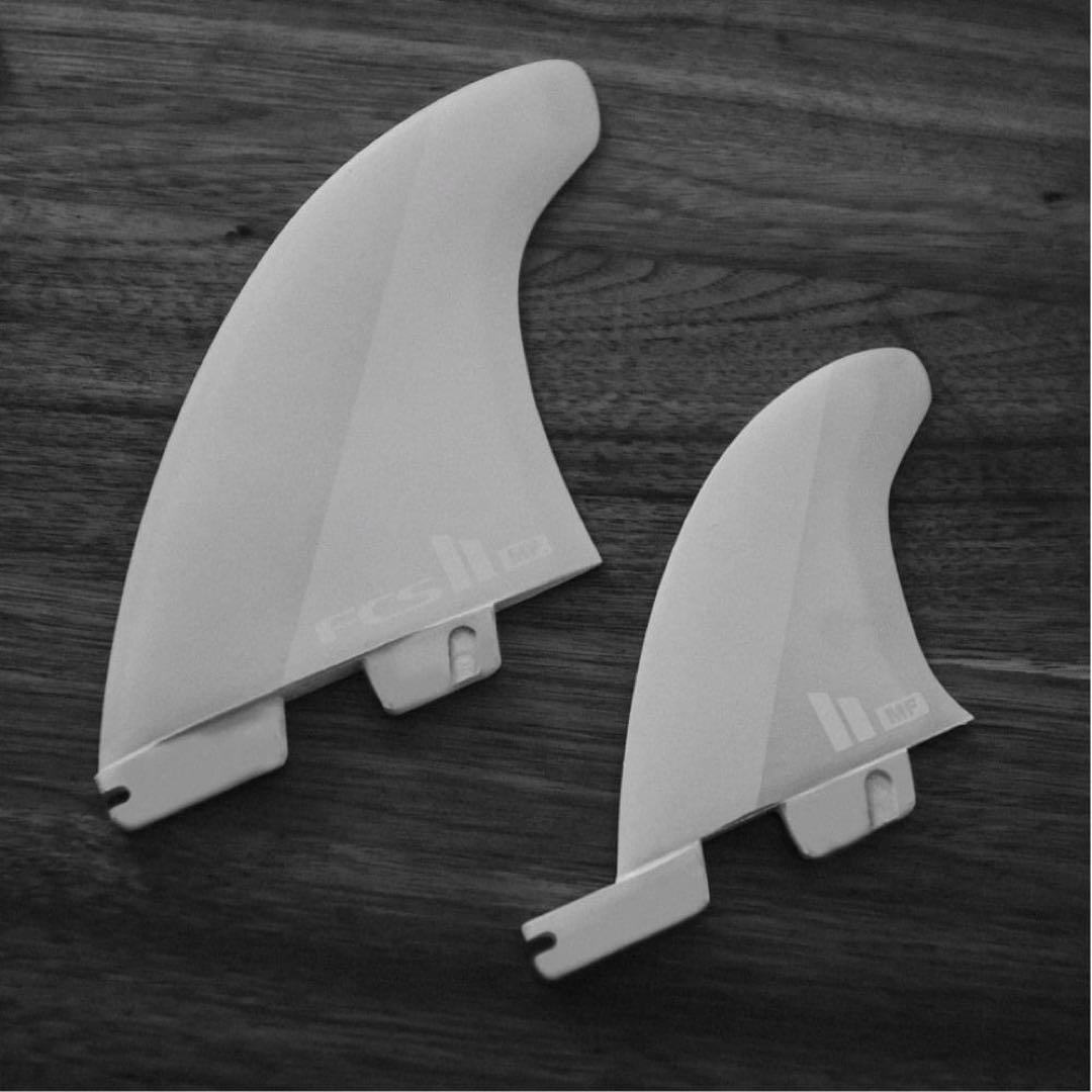 サーフィン・ボディボード FCS 2 MICK FANNING TWIN + 1 FIN
