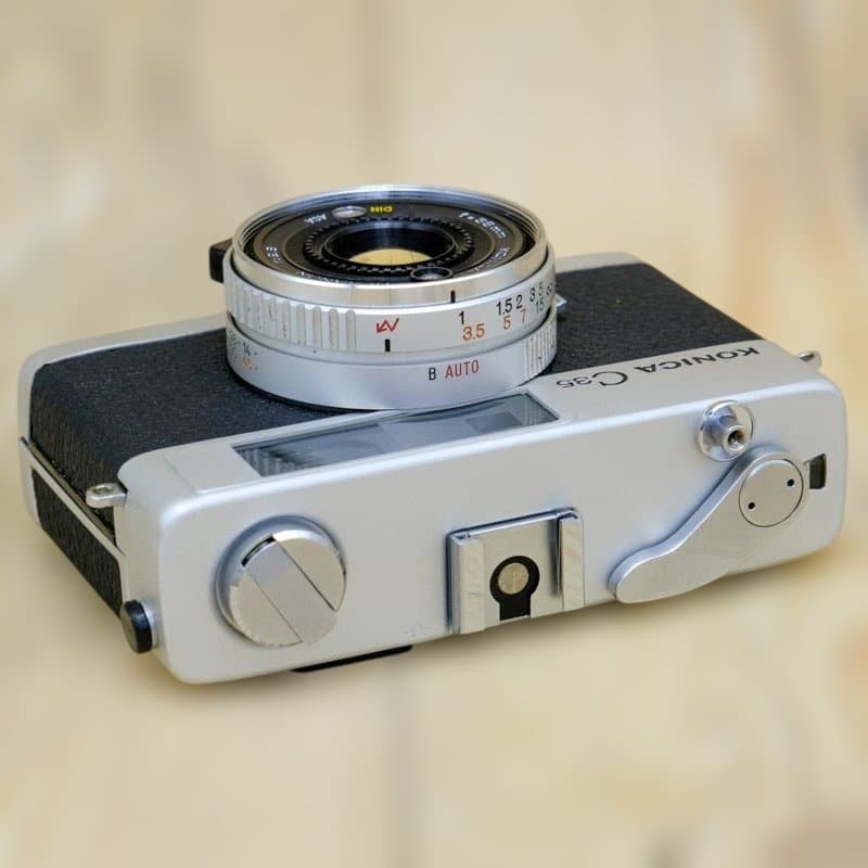 【整備品】珍品　KONICA C35 コニカ シルバーカウンター