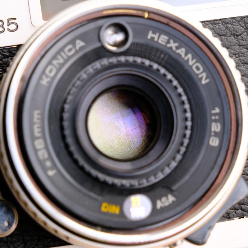 【整備品】珍品　KONICA C35 コニカ シルバーカウンター