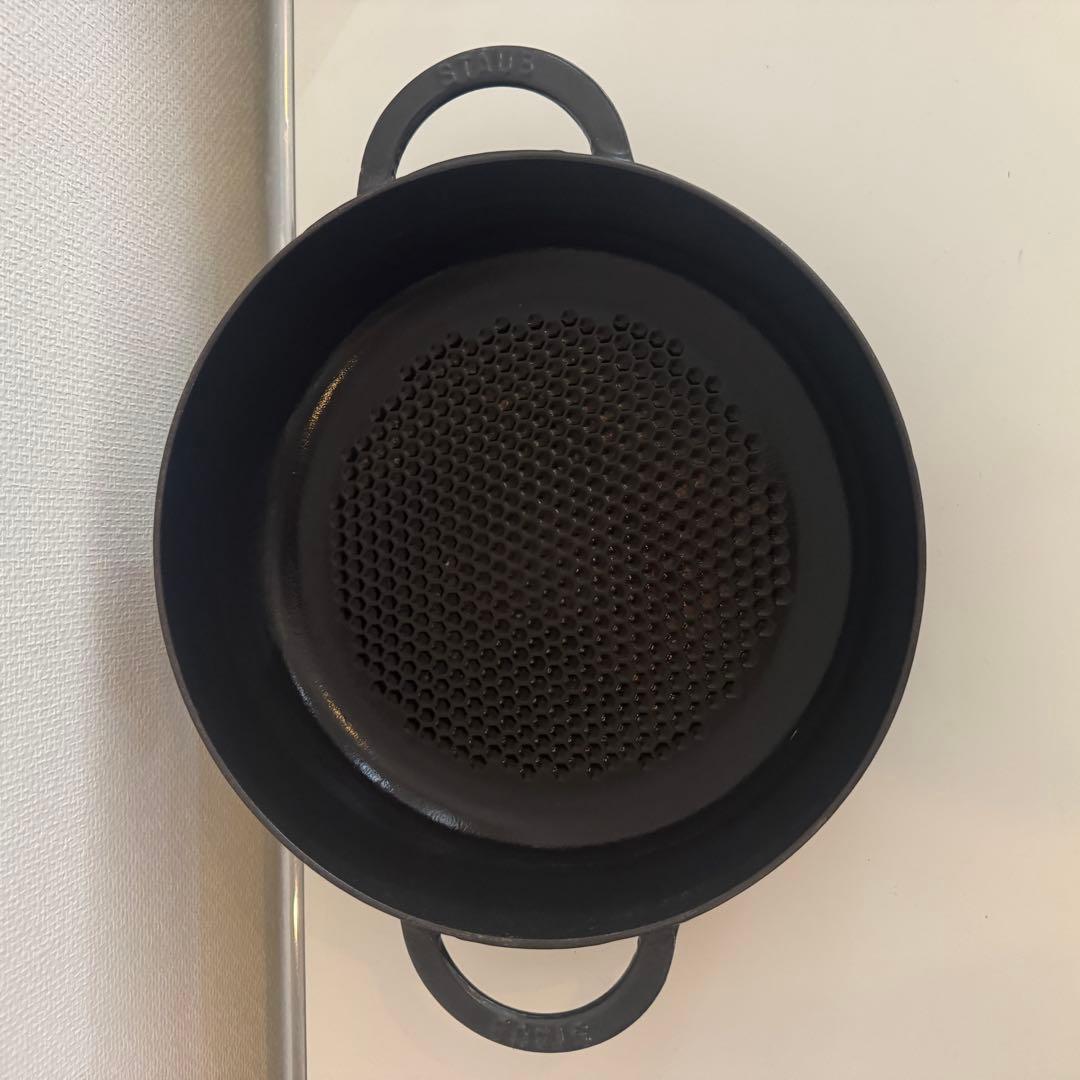 【希少】STAUB ストウブ ニダベイユ ソテーパン 28cm ブラック