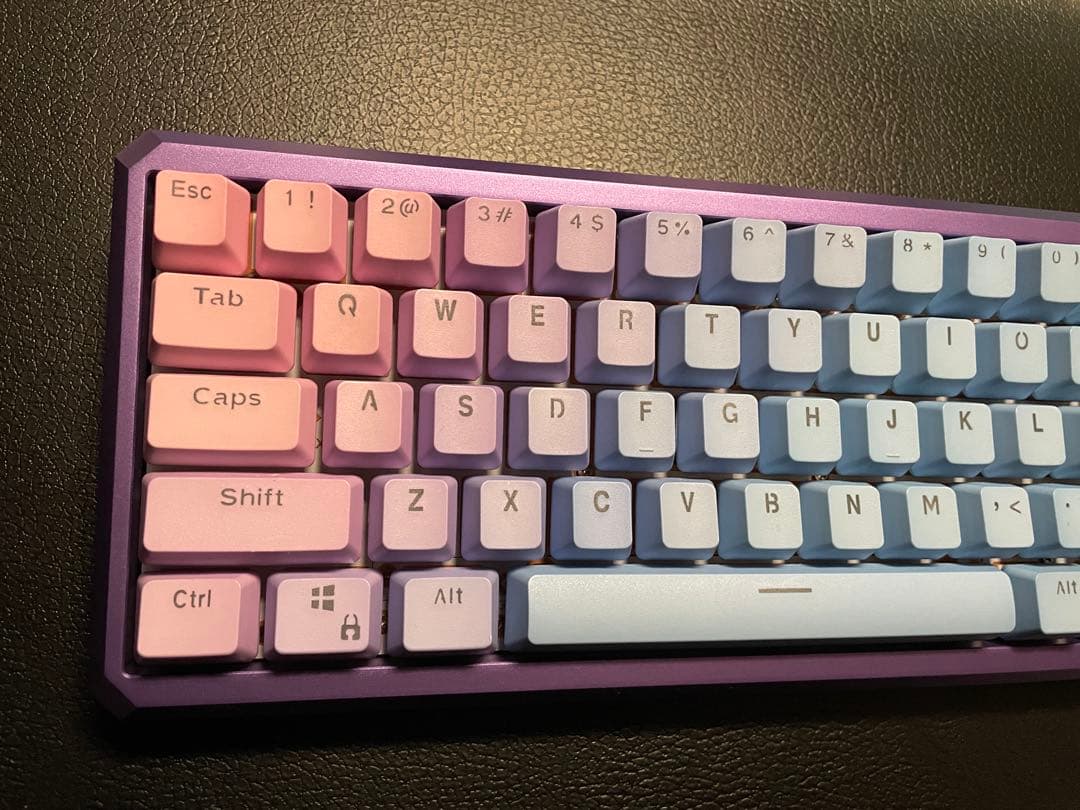 メカニカル 自作 キーボード ホットスワップ　アルミケース