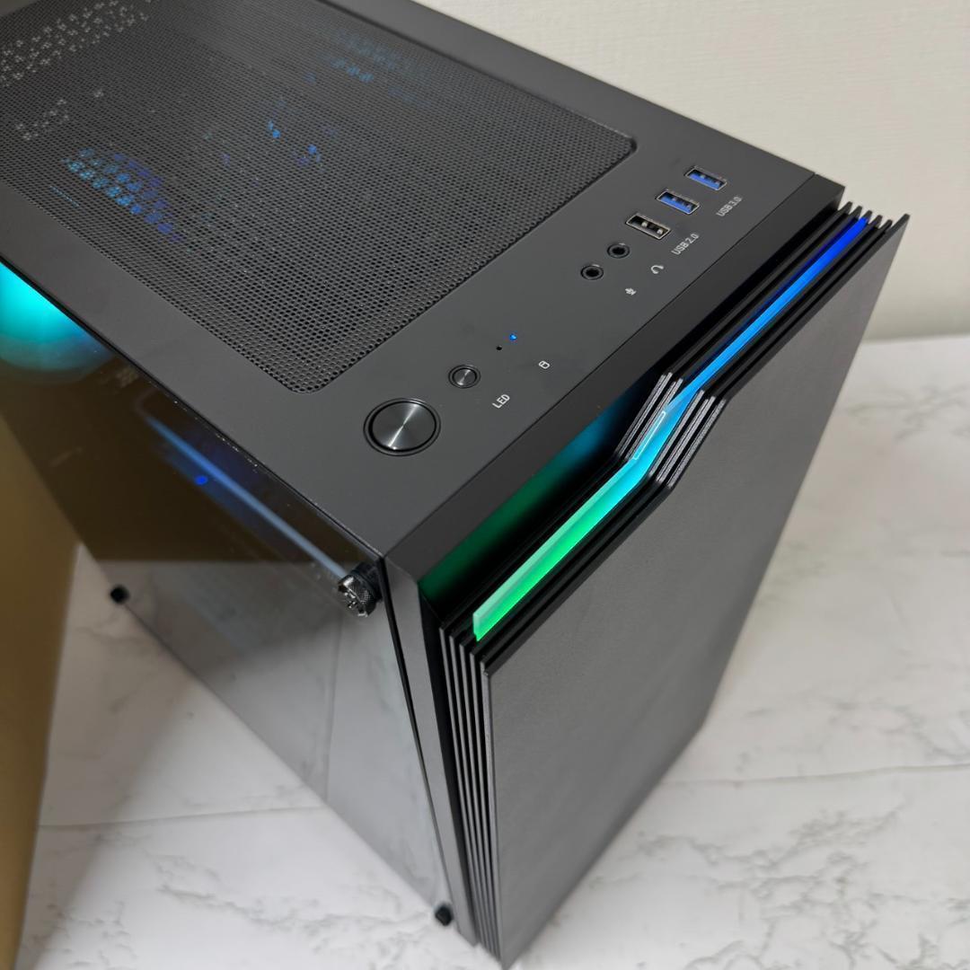 【即納激安ブラックモデル】RX9070搭載ゲーミングPCフルセット✨新品