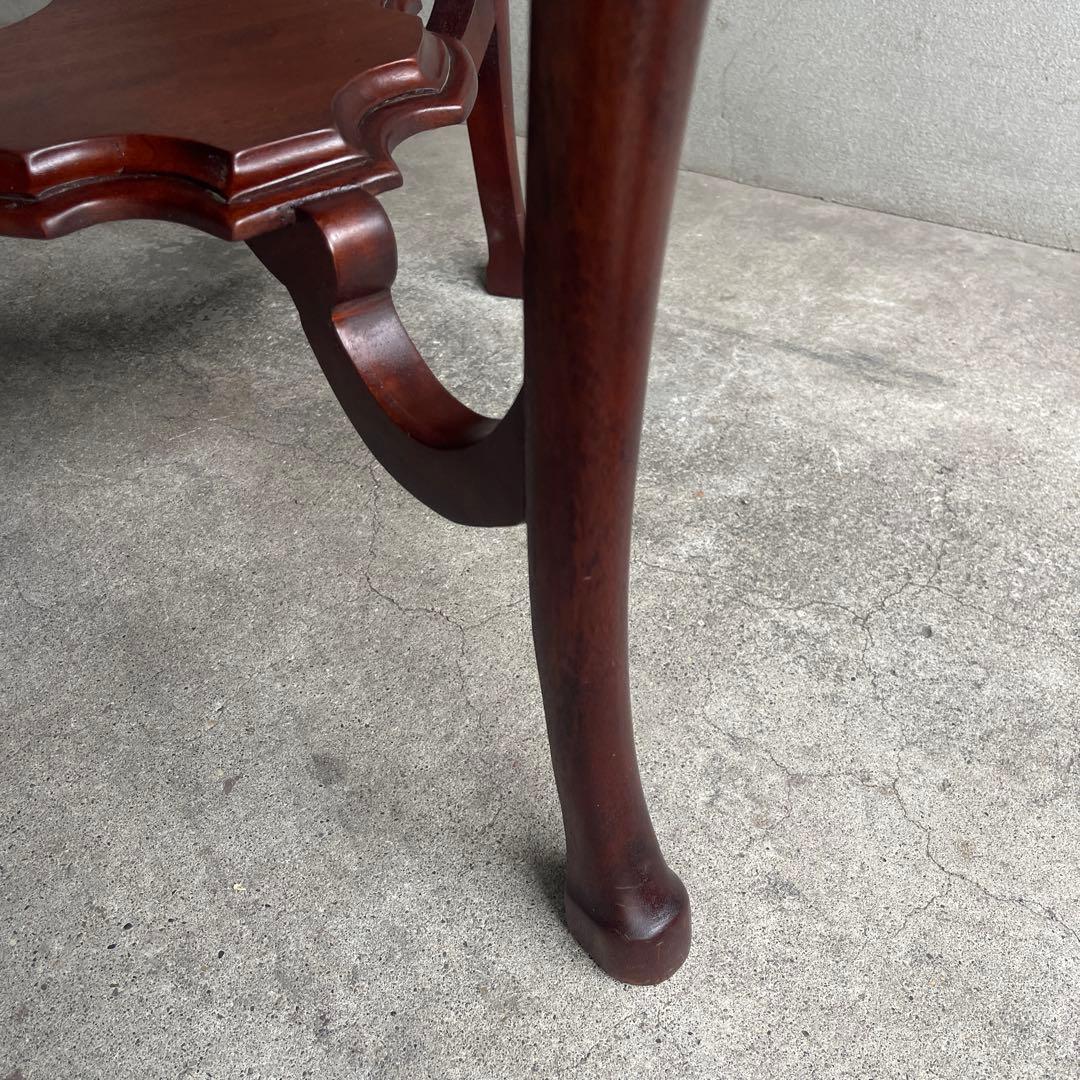 オールドヴィンテージ　イタリア　オケージョナルテーブル　花台　サイドテーブル