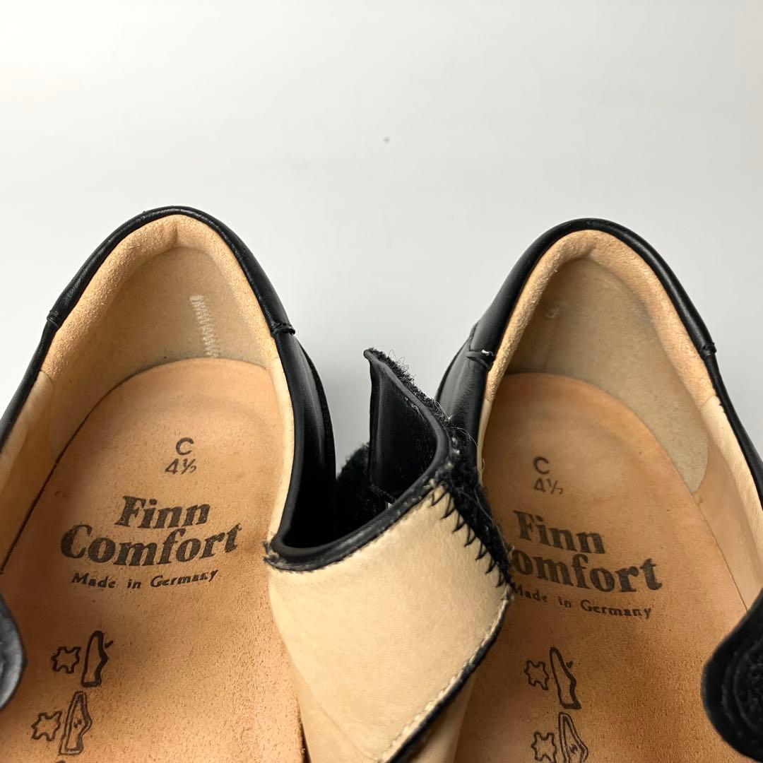 【未使用級】Finn Comfort メリージェーン　ストラップ　黒　23.5