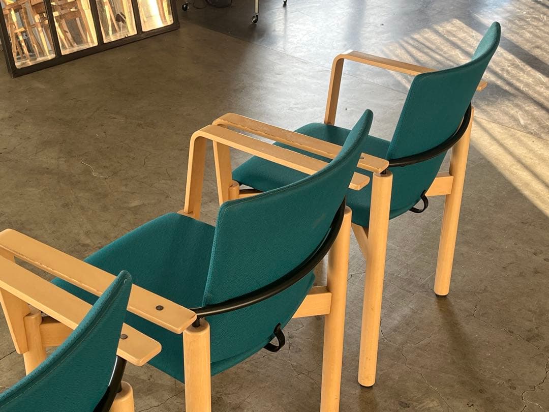 ホウトク ポストモダン調チェア3脚セット