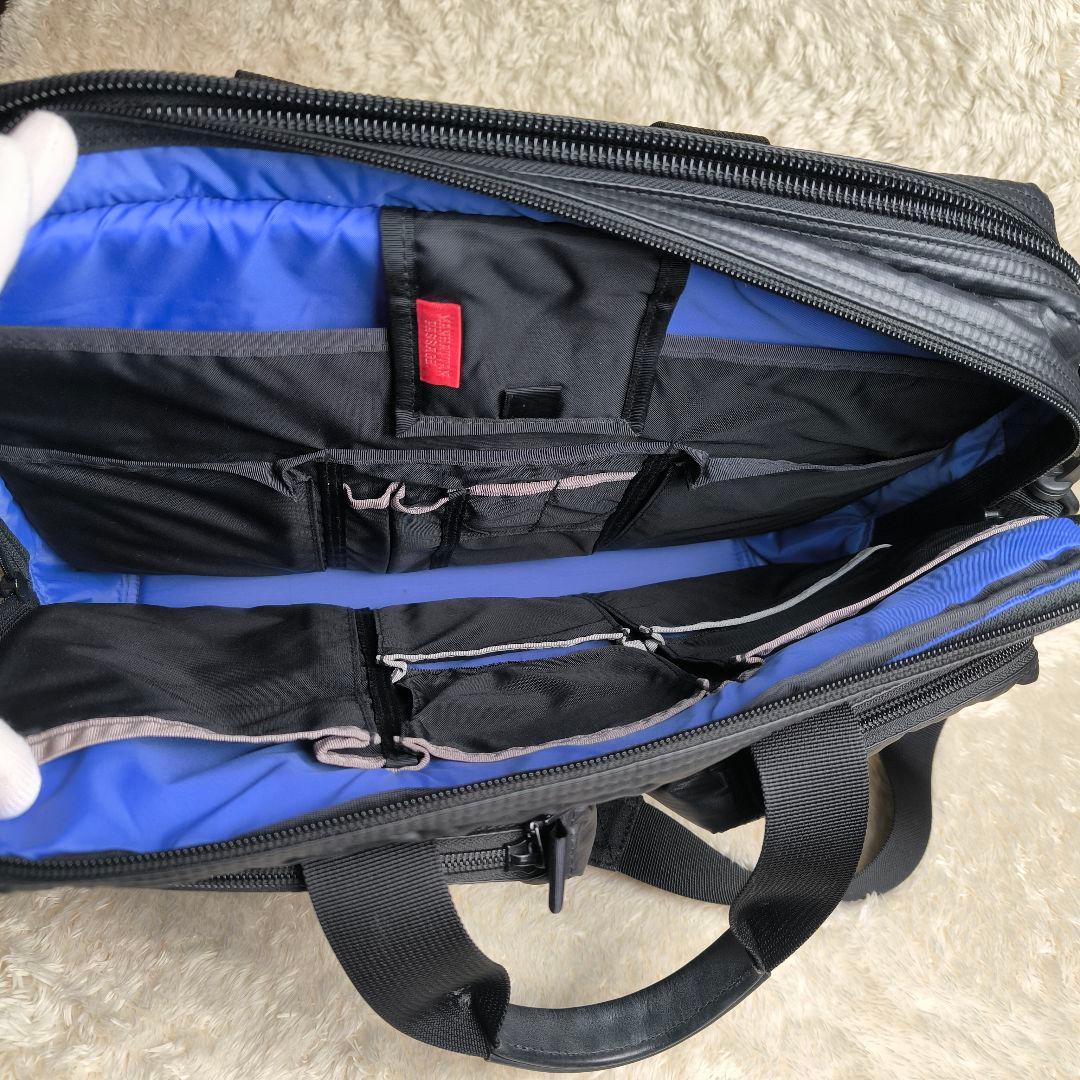 【美品】MANHATTAN PASSAGE 2way ショルダーバッグ ビジネス