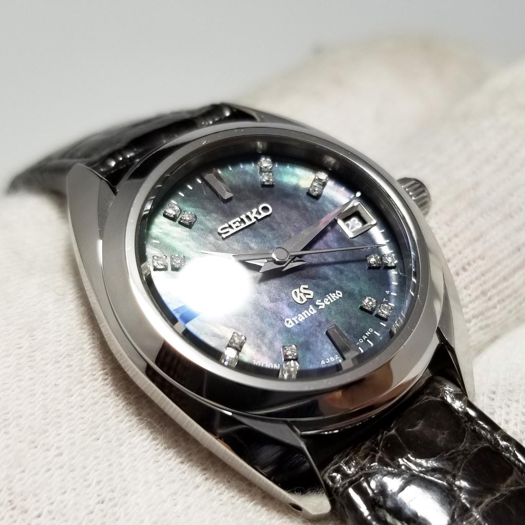 グランドセイコー エレガンスコレクション レディース腕時計 シェル文字盤 ダイヤ