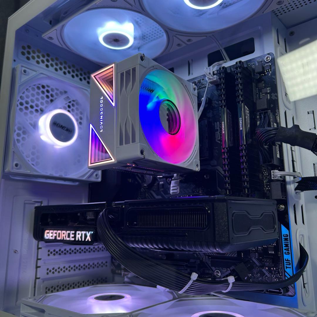 高性能 白 ゲーミングPC RTX3060 Windows11 ワイルズ快適