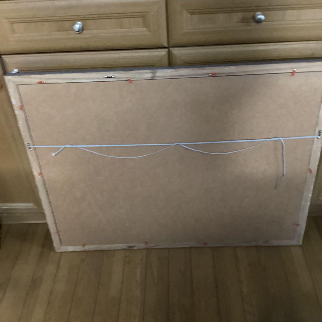 ピカソのポスターアート　　豪華木枠額装仕立て　　前面アクリル板仕様　状態良好