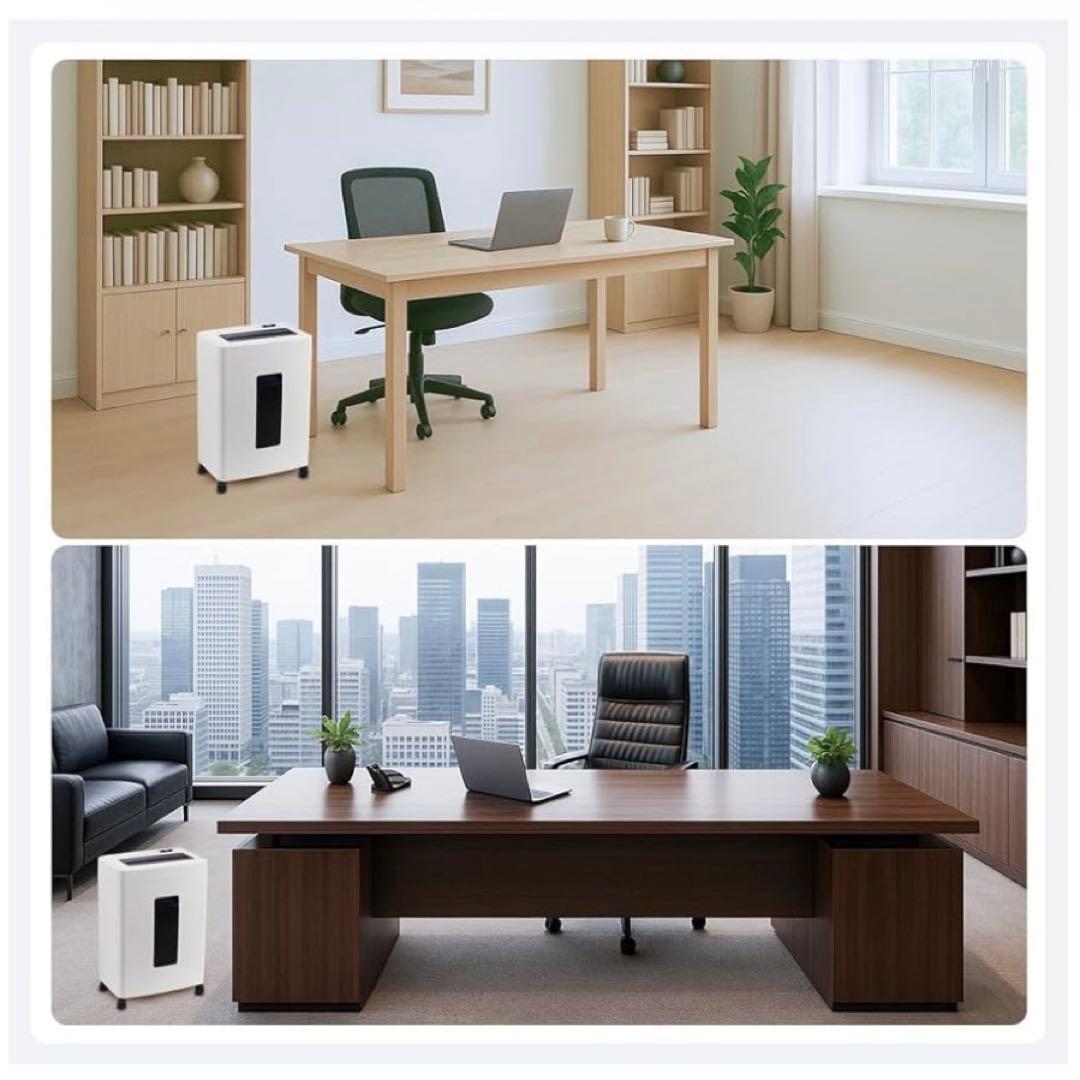 シュレッダー 電動 家庭用 静音: 業務用 マイクロカット