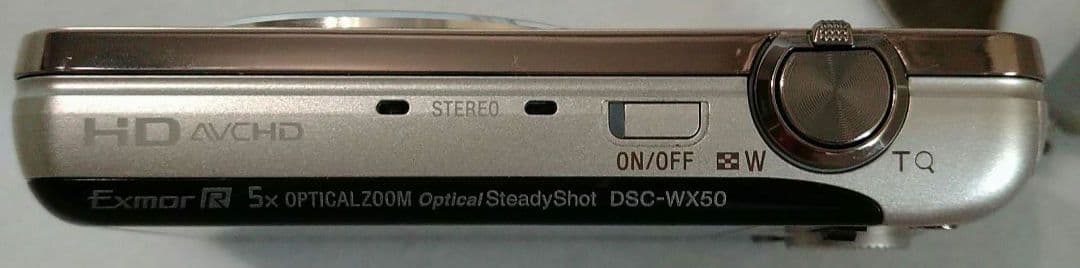 SONY Cyber−shot DSC-WX50 デジカメ シルバー