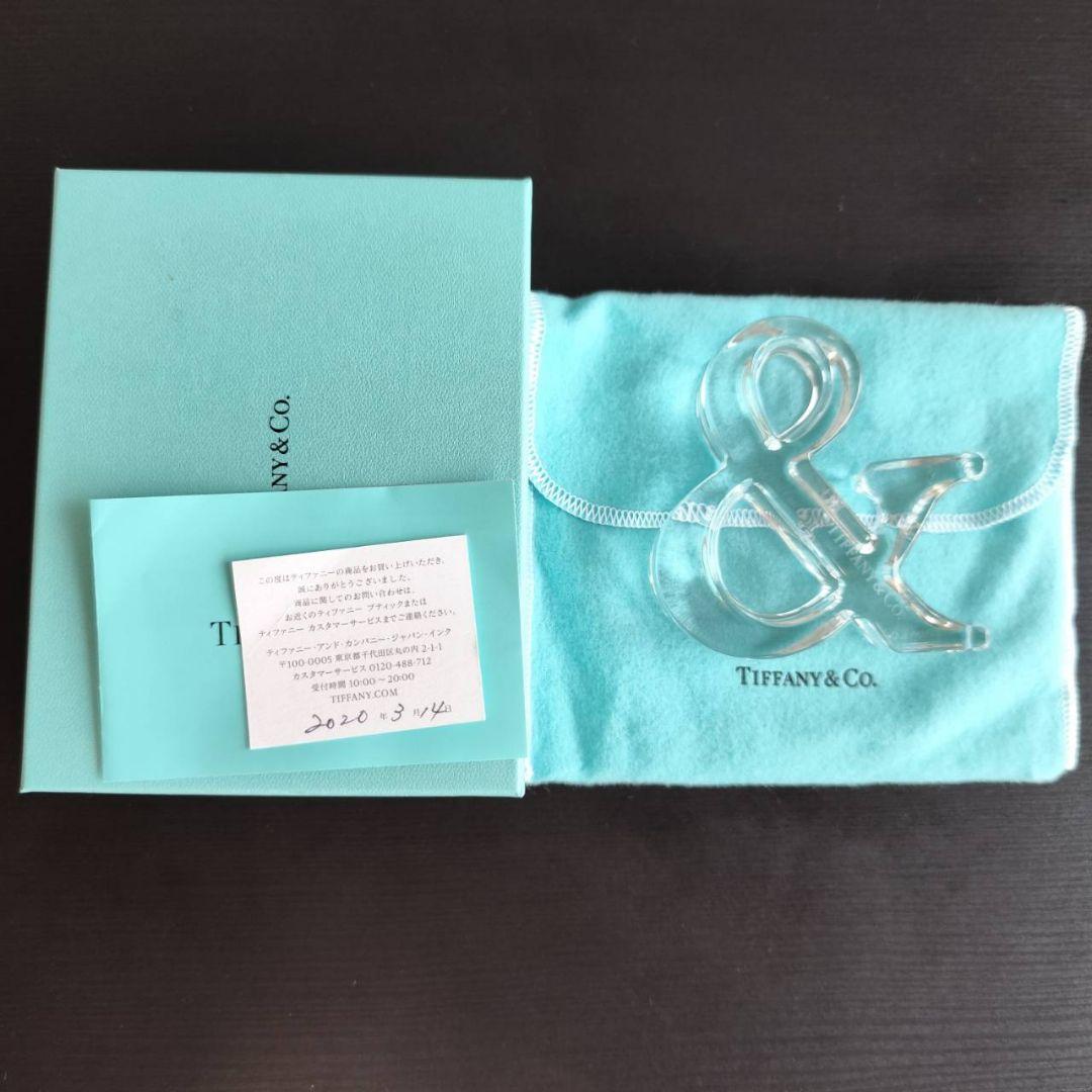 Tiffany ティファニー アンド ＆ モチーフ ペーパー ウエイト