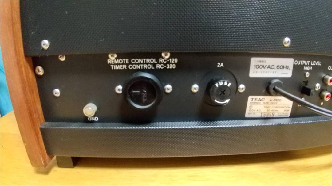 ステレオオープンデッキ TEAC A-6100 テアック