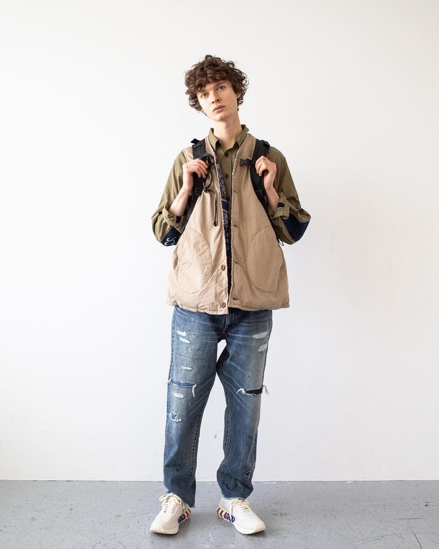 トップス visvim FW20 KORA DOWN VEST (C/NY) 3