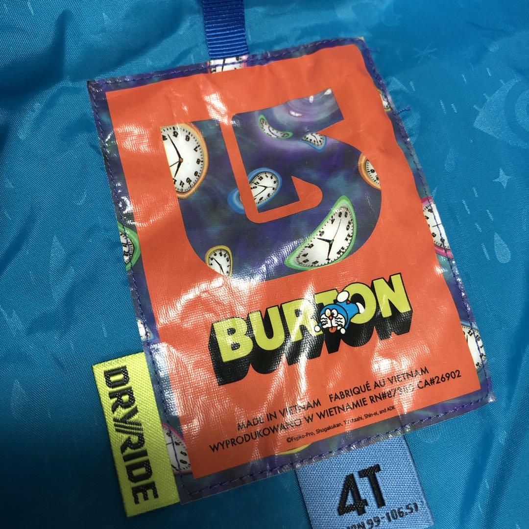 【希少】バートン✕ドラえもん　コラボ　スキーウェア　ジャンプスーツ　BURTON