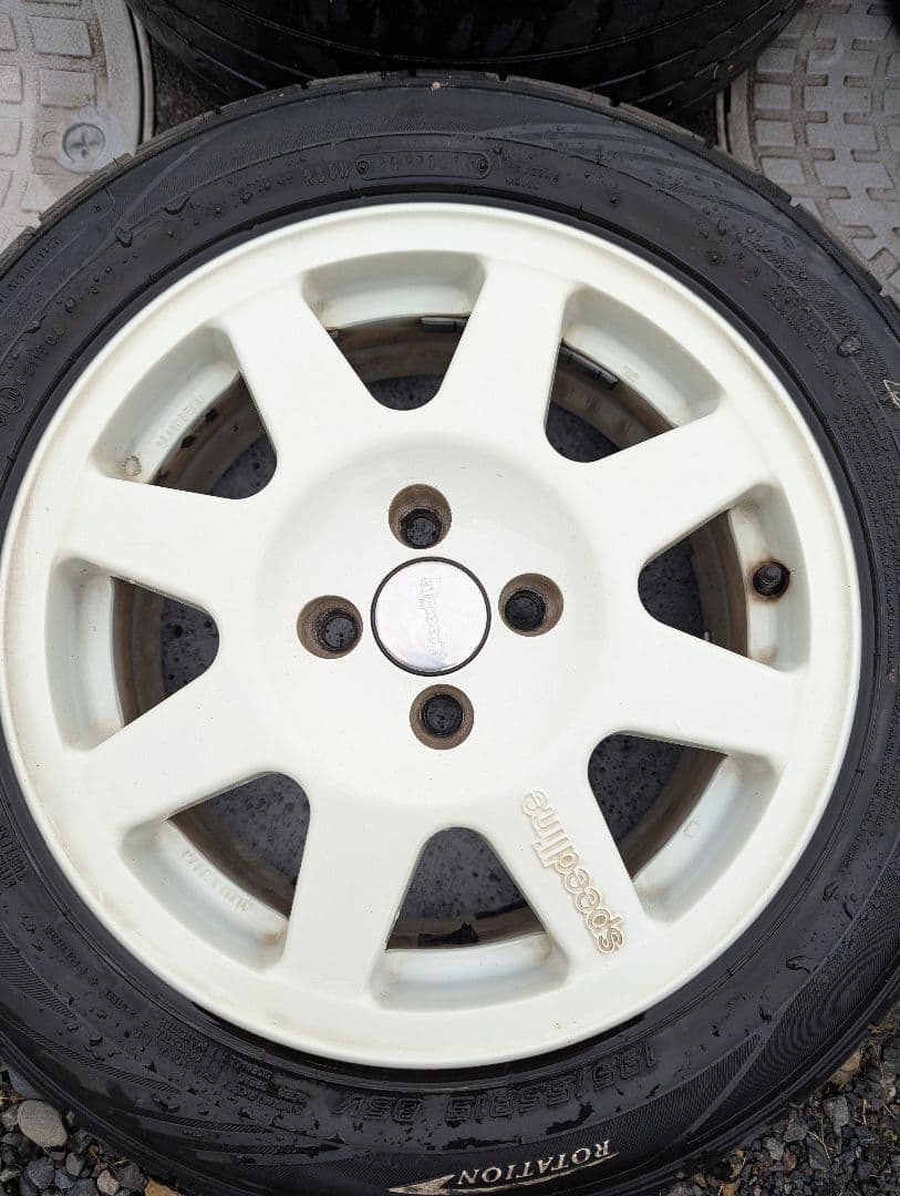 わ*る様 15インチ スポーツデザイン ホイールセット SPEEDLINE スピ