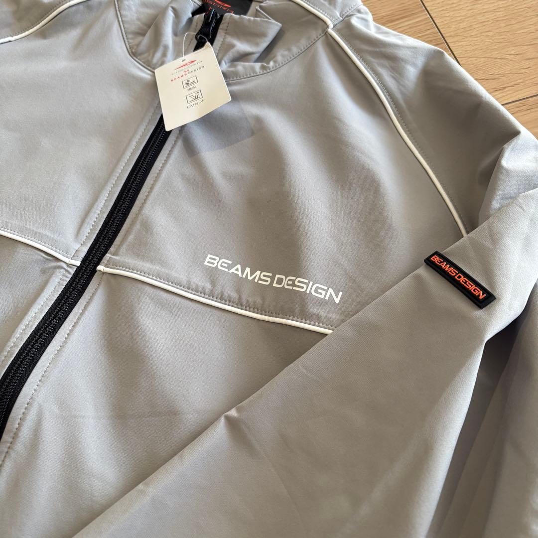 新品　ビームスデザイン　上下セット　ウインドジャケット　ウインドパンツ　グレー