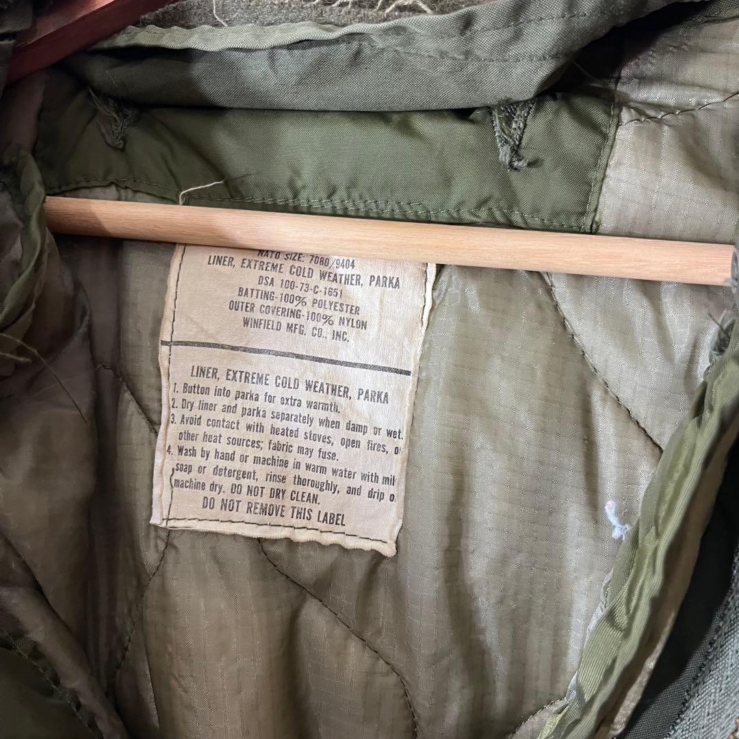 70's M-65 フルセット　モッズコート　フィッシュテイル　ビンテージ　us