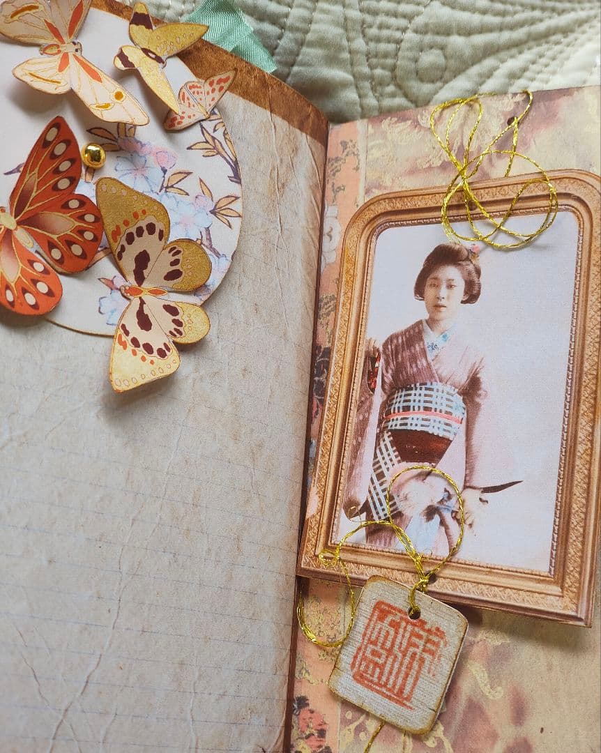 専用　ジャンクジャーナル Cherry Blossom4